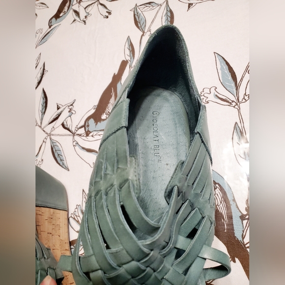 Chocolat Blu Web/Antigua Wedge Sandal -  Sundance Catalog - Picture 4 of 9